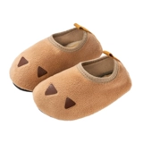 Флисовые детские нескользящие демисезонные туфли для мальчиков