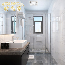 Nordic white antique kitchen bathroom tile wall tiles simple modern 300x600 jazz white non-slip floor tiles