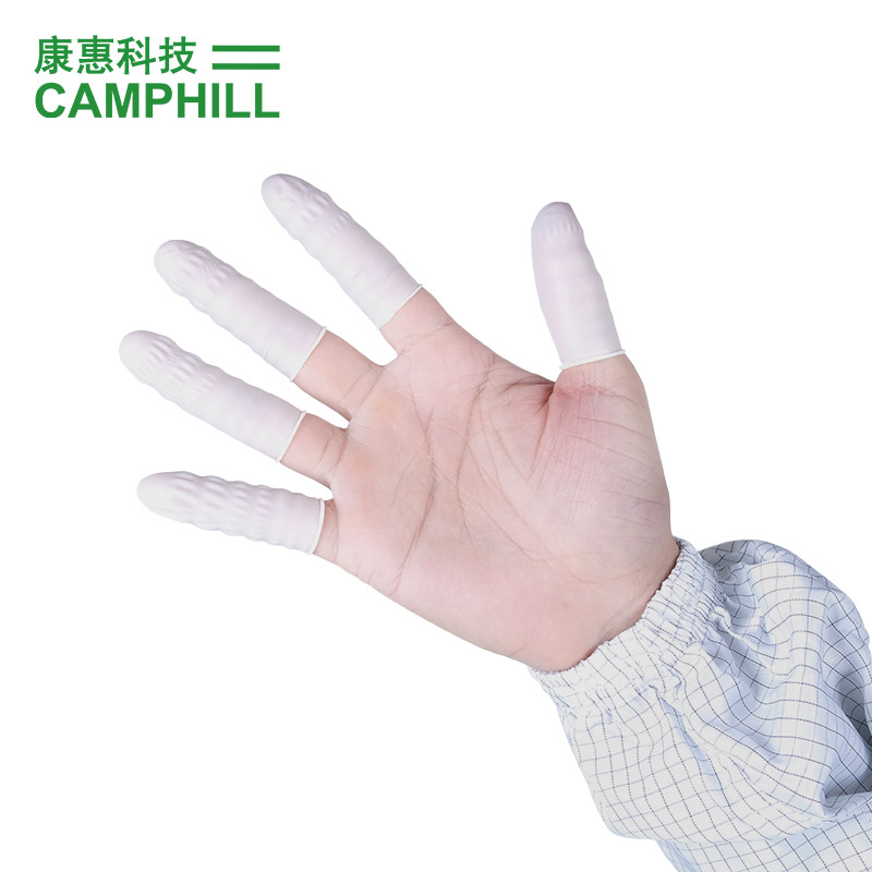 The Nitrile Adult Hand Fingertip Thickened anti-wear, Anti-Wear Curl, Banknote God-Ware Big size Malay Original Imported