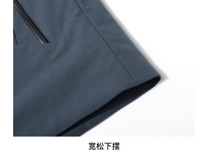七匹狼 2020冬季新款 90%鹅绒 压胶防泼水 男薄款立领羽绒服 图27