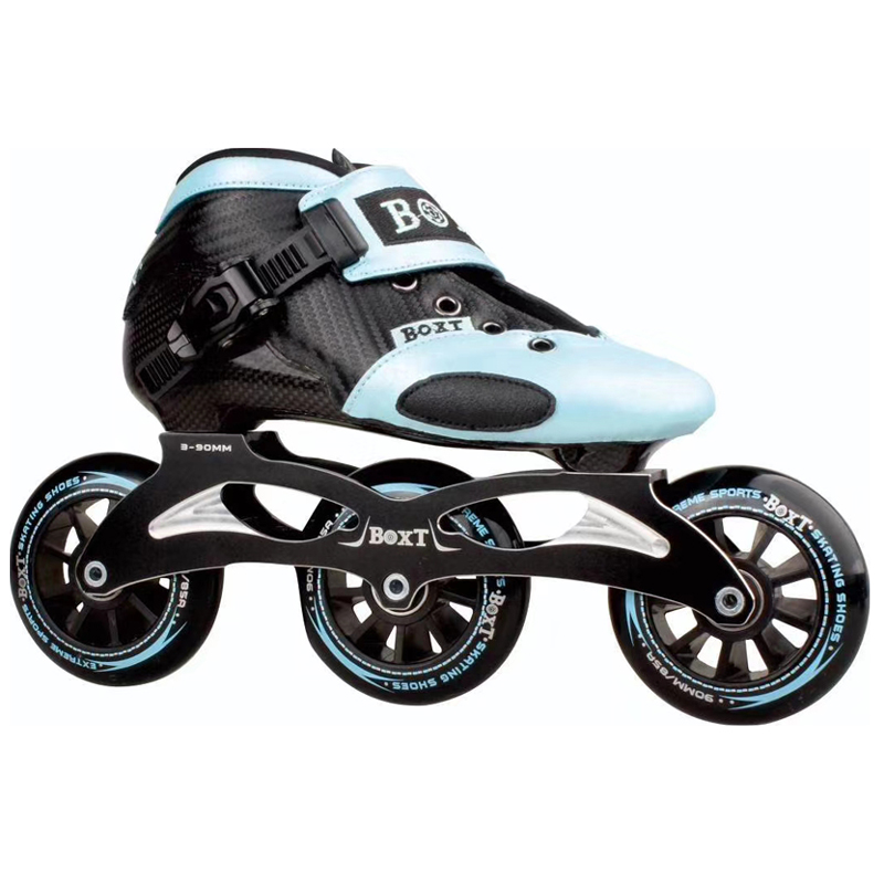 BOXT Speed Skating Racing Shoes Wheels Skating Shoes Professional Ice Skates Adult Adults Dry Ice Men And Women Big Wheels Carbon Drills