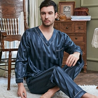 935 мужской полоса v-neck-dark green