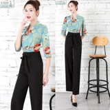 Массаж ног ног ванна сауна техник костюм брюки Новая красота спа -салон -клуб рабочая одежда отель для ног ванна рабочая одежда