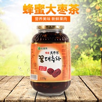 Biya Le Honey Jujube tea 1150G South Korea imported Grapefruit Tea Series red jujube sauce fruit fruit taste tea drinking