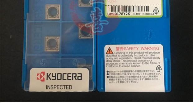 Kyocera CNC chèn cắt Dụng cụ ô tô chuyển công SCMT09T304 / 09T308HQ-TN60 - Dụng cụ cắt lưỡi cưa dây hợp kim