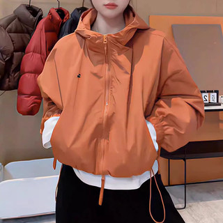 Women's Short Jacket for Spring and Autumn 2025, New Popular Style for Petite Women, Fashionable Windbreaker Jacket
