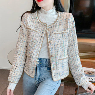 Woolen Short Coat for Women, Spring, Autumn and Winter 2025 New Popular Style, Petite Trench Coat, Chanel-Style Fashionable Top