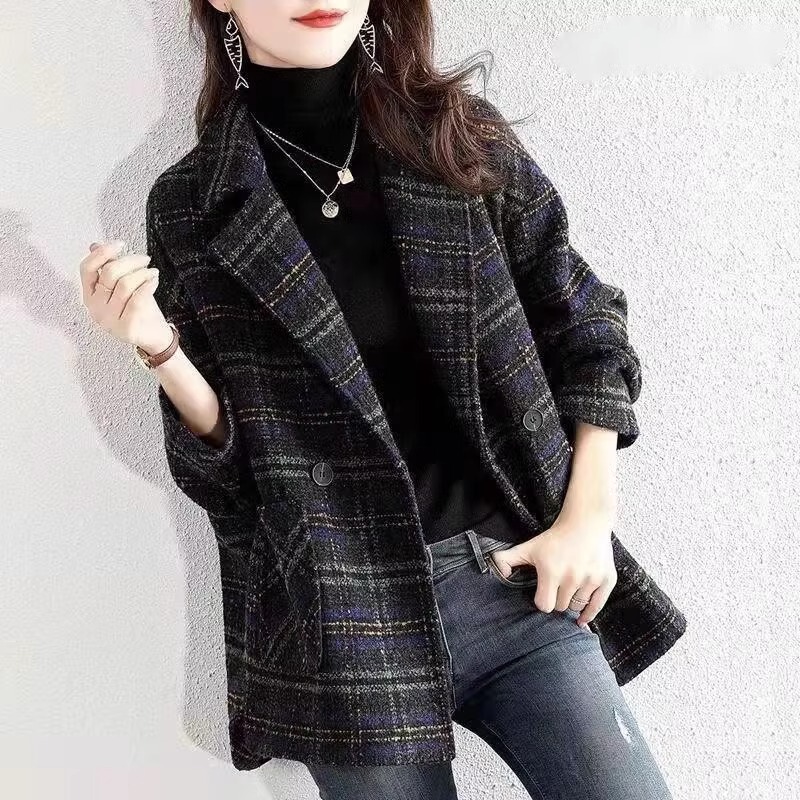 Suit Jacket for Women, Spring, Autumn and Winter 2026 New Style, Petite, Fashionable, Stylish Suit-Style Trench Coat Top