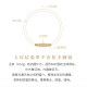 Jade Cong Knot Gold Jade Peace Buckle Red Rope Customized Hand-woven Rope Foot Rope Men's and Women's Bracelet Anklet