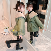 Girls' Coat 2022 New Yanghuo Children's Pushclothes Winter Weart Girls Adolescent Winter Fashionable Clothes