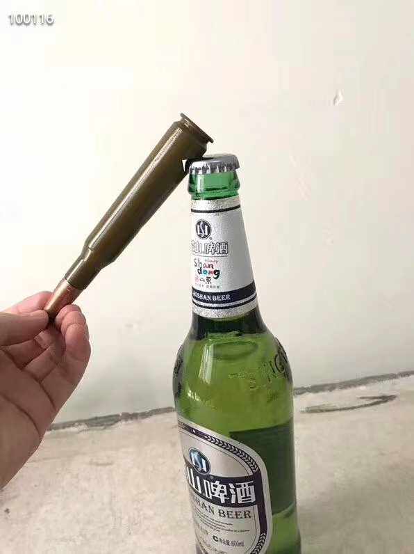 Military fan 14 5 model shell bottle opener new and peculiar handmade bottle opener collection outdoor supplies