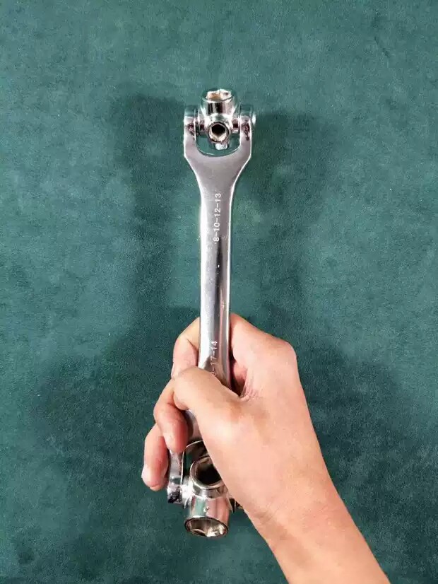 Military Fans Decommissioned Public Hair 98 Type Multifunction Wrench On-board Spare Portable Emergency Wrench Personality Wrench