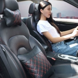Подушка для подушки на подушке на подушке и подушка талии на талии, чтобы поддержать эргономичные сиденья водителя автомобиля на талии