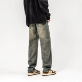 Осенние демисезонные джинсы, штаны для отдыха, в американском стиле, свободный прямой крой