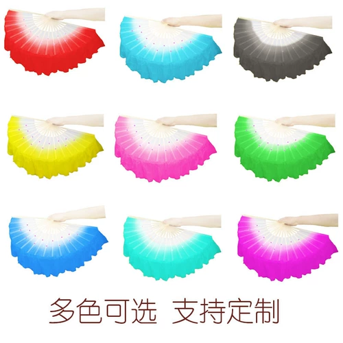 Шелковый танцующий детский двусторонний скотч для танцевального шоу, градиент