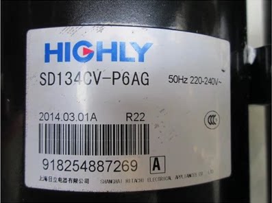 SD134CV - H3AU is originally equipped with new Hitachi air conditioning compressor