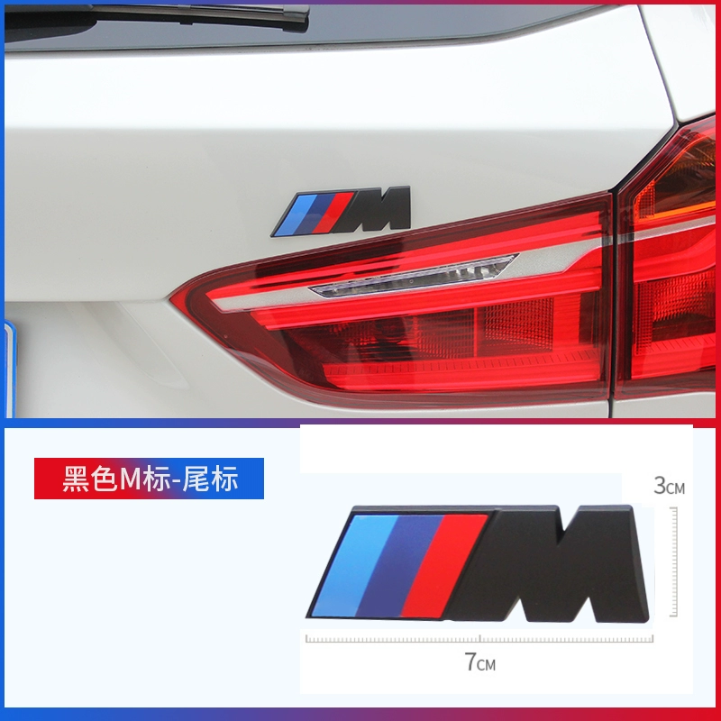 gioăng cửa nhôm kính Logo xe BMW mới m tiêu chuẩn bên chắn bùn tiêu chuẩn X1X3X5X6 3 series 5 series 7 series nhãn dán m logo sửa đổi nhãn đuôi cốp nóc oto gạt mưa ô tô loại nào tốt 