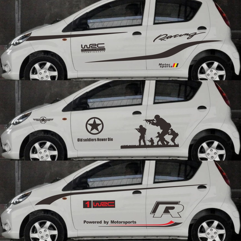 BYD F0 Panda Chery QQ Retrofit Special Car Sticker Full-Car Stickler Caravan Sticker Car Sticker