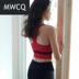 Đồ lót nữ thể thao MWCQ trở lại thu thập khuôn mẫu yoga áo ngực chạy mà không có vành ngực tập thể dục - Đồ lót thể thao áo thun tập gym nữ Đồ lót thể thao