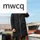 Áo khoác dày nam MWCQm306l phiên bản dài Hàn Quốc phiên bản áo khoác mỏng cho nam đẹp trai mùa đông 2018 - Thể thao xuống áo khoác