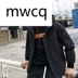 MWCQm102d xuống áo khoác nam đoạn ngắn mùa thu và mùa đông sản phẩm mới Áo trùm đầu màu rắn Nhật Bản áo khoác lạnh nam tắt - Thể thao xuống áo khoác Thể thao xuống áo khoác