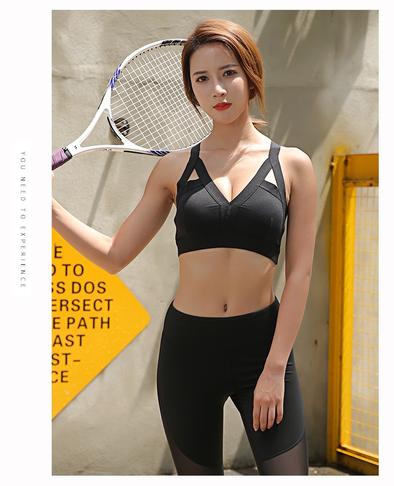 MWCQ mỏng chạy bộ đồ lót thể thao nữ tập thể dục không có vòng thép corset làm đẹp trở lại yoga vest - Đồ lót thể thao quần áo tập gym