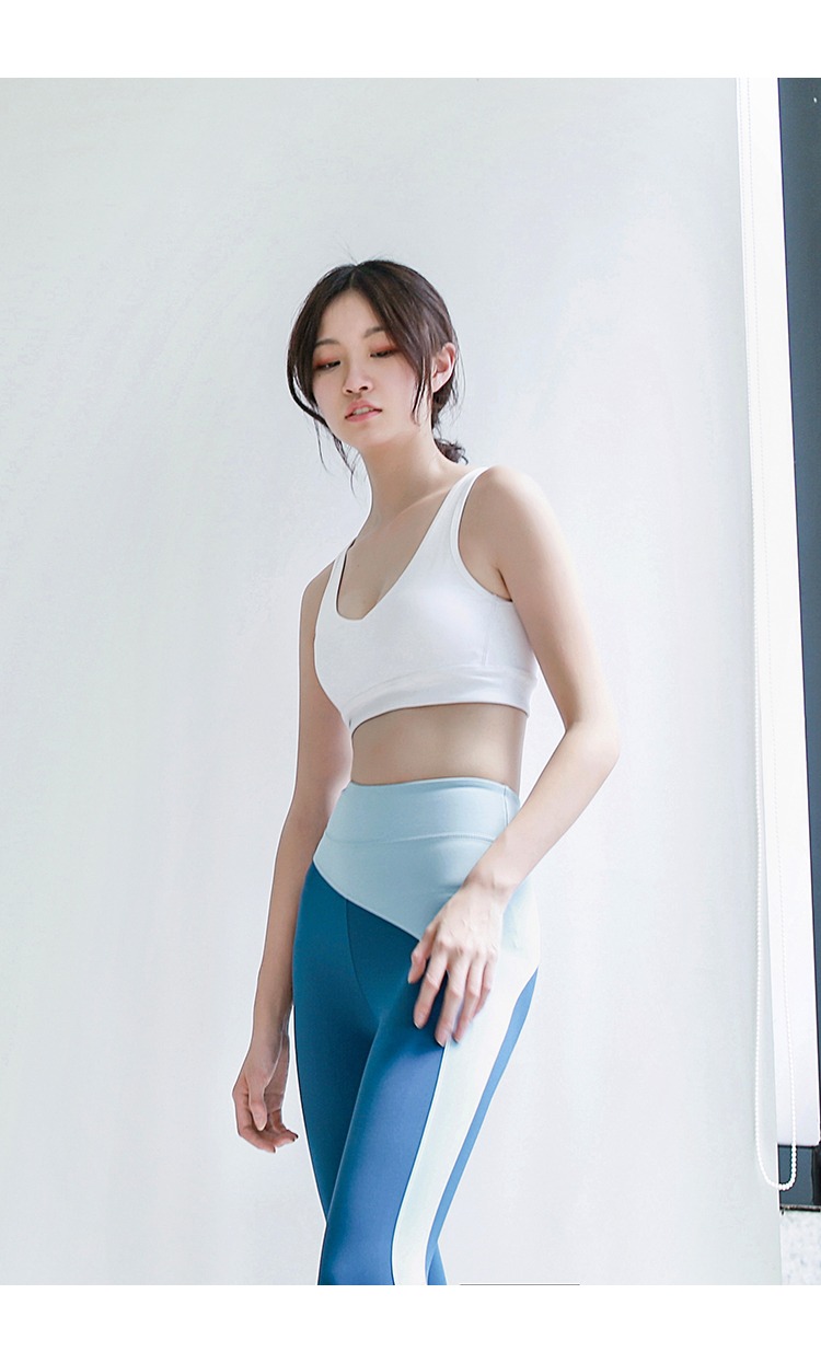 MWCQ thể dục gợi cảm đồ lót thể thao phụ nữ vest yoga vẻ đẹp trở lại ngực lớn chạy ngực chuyên nghiệp bảo vệ áo ngực - Đồ lót thể thao bộ quần áo tập gym nữ