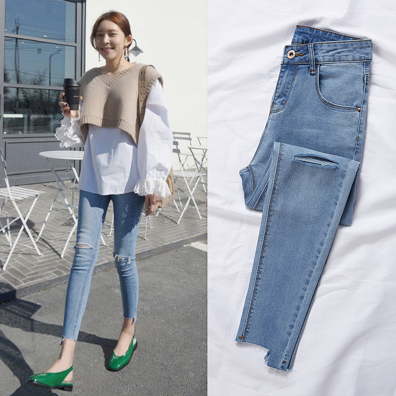 Jean femme MERSEVON    - Ref 3192102 Image 1