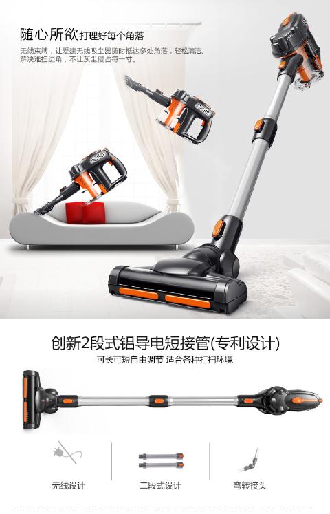 may hut bui oto Yêu thích máy hút bụi cầm tay putter không dây dành cho xe gia đình có bụi không có vật tư tiêu hao mạnh mẽ có thể sạc lại cực êm robot hút bụi lau nhà ecovacs