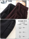 Purple wool wide-leg pants for women 2025 new autumn high-waist slim straight pants loose drape casual pants