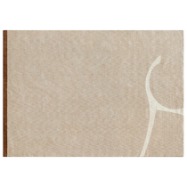 Pure wool formaldehyde-free glue-free carpet beige wabi-sabi style living room bedroom light luxury high-end Aoyama Meisu