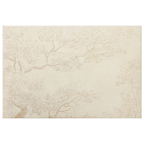 Saipos waterproof and anti-fouling carpet glue-free antibacterial olive tree bedroom living room cream high-end Qingshan Meisu