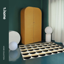 (Aoyama Mijuku) original design Nordic light luxury carpet living room bedroom coffee table mat art vintage INS style