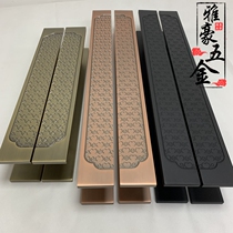 Chinese antique auspicious cloud gate handle glass door handle door pull hotel door handle modern European door handle