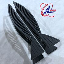 Chinese antique big handle Xiangyun gate handle European luxury handle glass door handle hotel wooden door handle