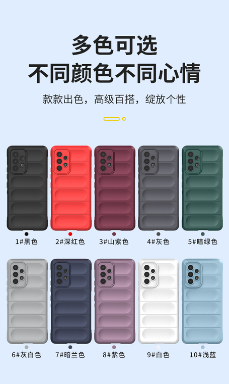 Wave Thumb Minimal A13 5G, A23 5G, A33 5G, A53 5G, A73 5G, A54, A34, A24, A14, S23, S23 Plus, S23 Ultra, S21, S21 Plus, S21