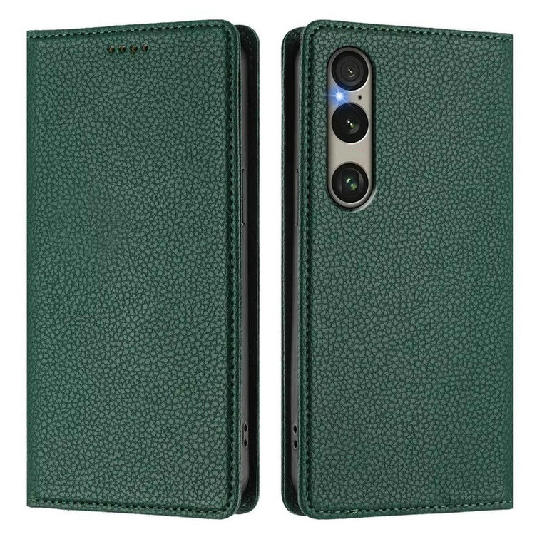 Lychee Grain Leather Flip Sony Xperia Phone Case