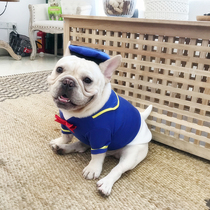 Autumn Clothing New Shake Soundnet Red Fighting Bull Dog Clothes Don Old Duck Pet Clothing Bago Dog Clothes Cute Suit