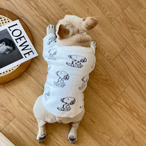 Fardou Clothes Winter Home Sleeping Clothes Snow Neri Biebear Guests Teddy Fabagos Warm Sweater Pet Clothing