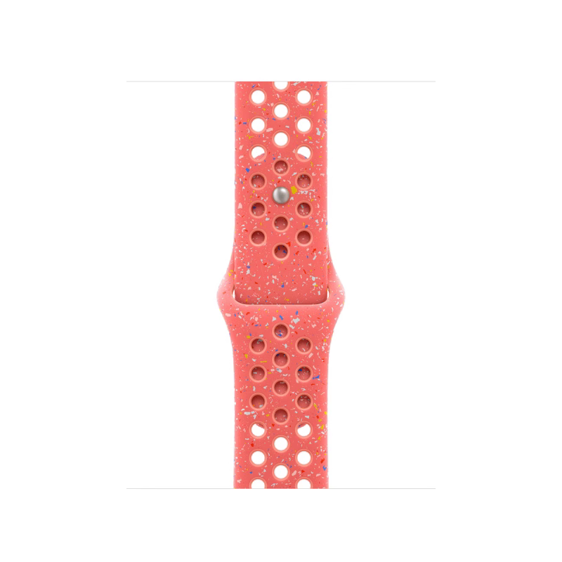 Suitable for Applewatch11 Apple Nike Two-Color Silicone Strap Ultra3 Sports Iwatch10 Watch Se