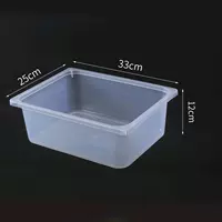 Полупрозрачный без покрытия 33*25*12