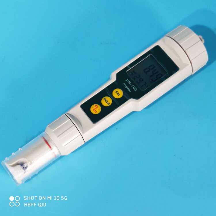 上海盛磁PH100 HD10型精密PH计 数显笔式酸度计
