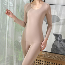 Ladies warm suit plus velvet thickened autumn and winter cold-proof bottom clothes slim body slim sexy body underwear shaping suit