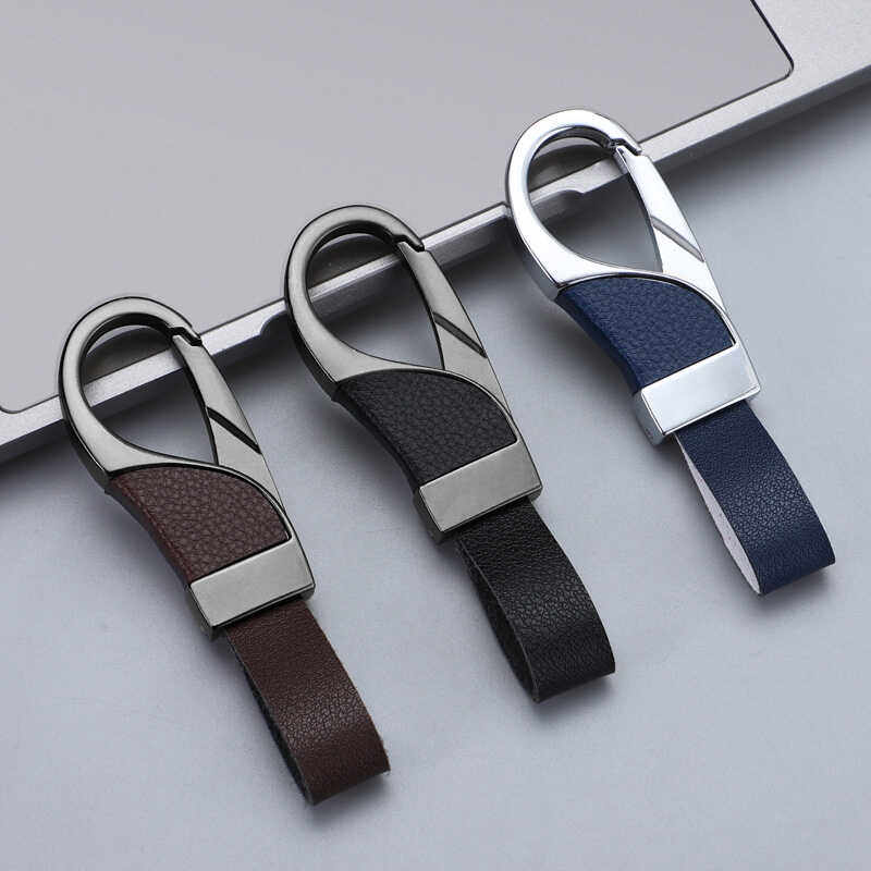 Suitable for Car Keychains, Men's Waist Hanging Creative Business Metal Keychains, Simple Key Chains, High-End Pendants