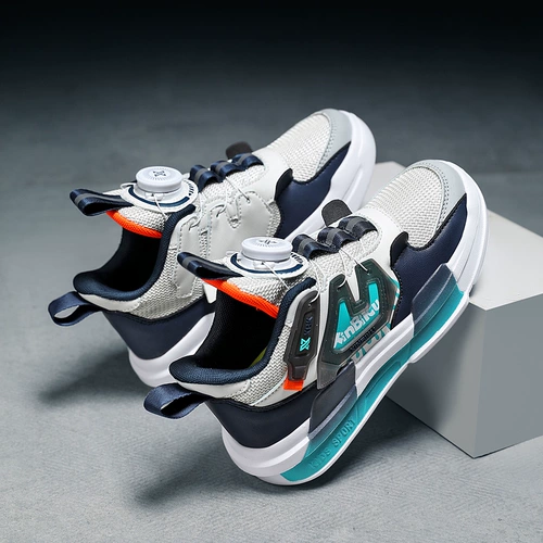 Детская спортивная обувь для мальчиков, кроссовки для отдыха, осенняя, подходит для подростков