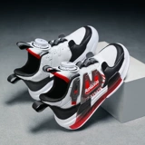 Детская спортивная обувь для мальчиков, кроссовки для отдыха, осенняя, подходит для подростков