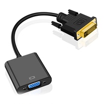 New DVI to VGA conversion plug conversion cable