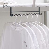 Dongha dormitory bedside artifact dormitory clothes hanger upper and lower bed storage rack clothes hanging lower bed