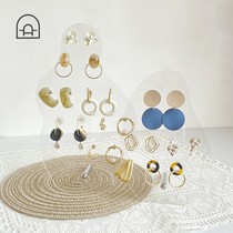 Dongha acrylic earrings display rack transparent storage rack desktop earrings storage accessories ins simple Red Book