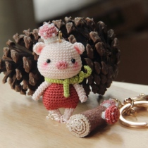 Mushroom pig weaving electronic illustration tutorial (non-finished Mail)